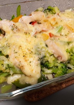 冷凍野菜で時短！野菜のチーズ焼き-レシピのメイン写真