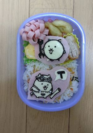 にゃんこ大戦争 キャラ弁⑭-レシピのメイン写真