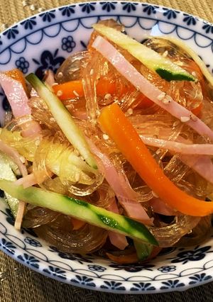 簡単！切って茹でるだけ！春雨サラダ-レシピのメイン写真
