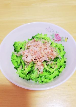 ゴーヤ、生でも食べれるってよ!-レシピのメイン写真