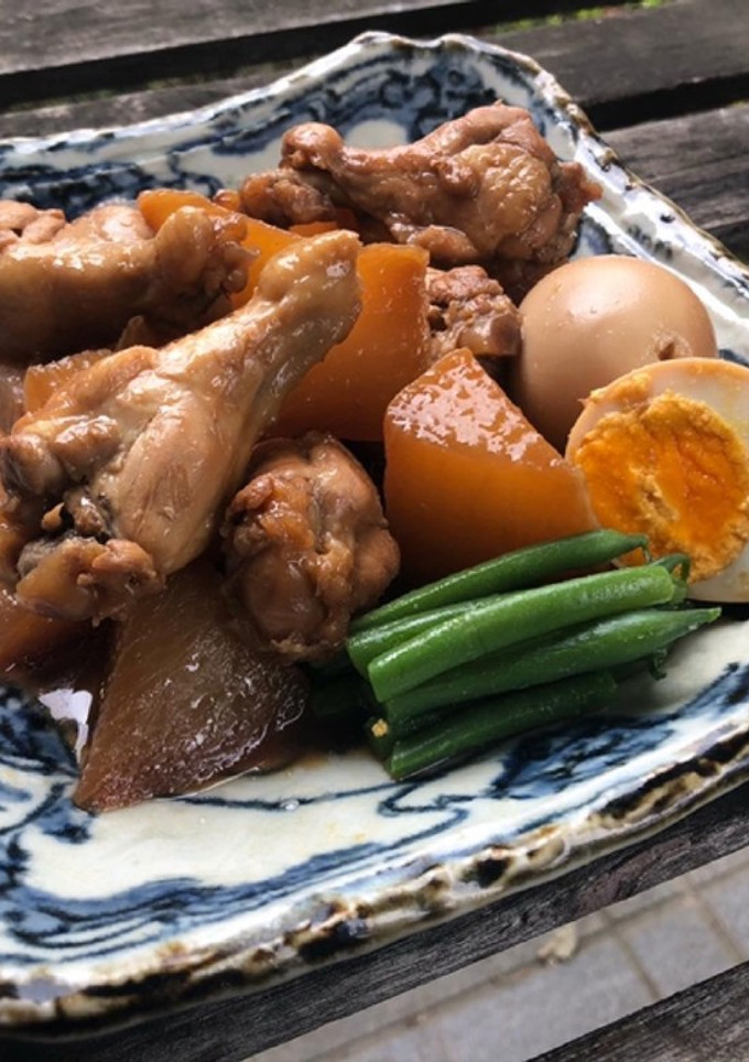 ほったらかし＊鶏手羽元と大根のさっぱり煮-レシピのメイン写真