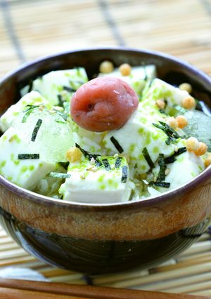 2021年7月号『豆腐の冷し茶漬け』-レシピのメイン写真