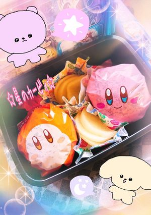 ☆星のカービィのおむすび弁当☆-レシピのメイン写真
