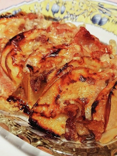 林檎と豚肉のチーズ焼き〜白ワイン仕立て〜-レシピのメイン写真