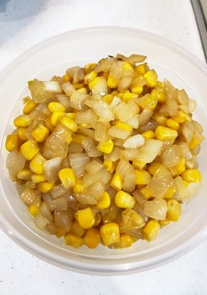 玉ねぎとコーンのバター醤油炒め-レシピのメイン写真