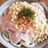 簡単☆とろろ明太ぶっかけうどん