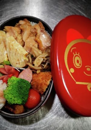 ノアちゃんの鳥弁当❨(#≧↺≦#)❩-レシピのメイン写真