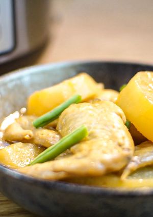 和食の定番！手羽先と大根の味噌煮込み-レシピのメイン写真