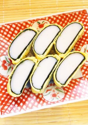☺簡単♪玉子１個で作るかまぼこ玉子焼き☺-レシピのメイン写真