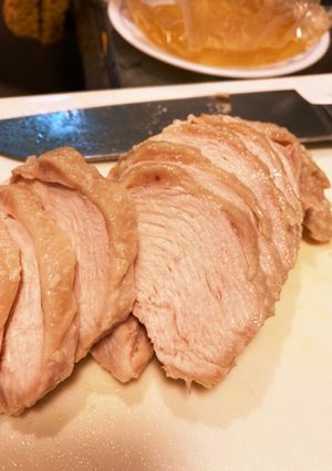 ジップロックでしっとり鶏ハム-レシピのメイン写真