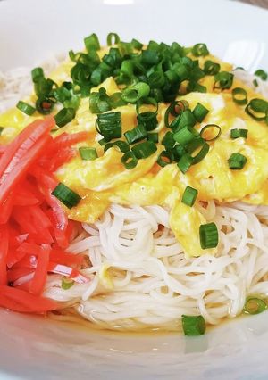 超簡単！在宅勤務向けそうめんアレンジ！-レシピのメイン写真