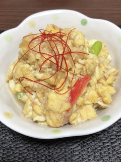 豆腐入りカニ玉-レシピのメイン写真