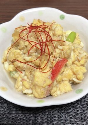 豆腐入りカニ玉-レシピのメイン写真