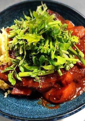 免疫回復牛スネ肉赤ワイン煮-レシピのメイン写真