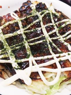 余り物そうめんでお好み焼き-レシピのメイン写真