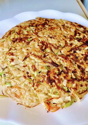 【グルテンフリー】冷凍ご飯お好み焼き!-レシピのメイン写真