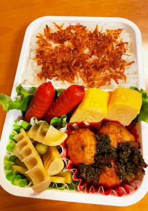 ミートボール弁当（覚え書き）-レシピのメイン写真
