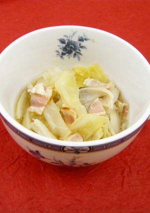 キャベツのスープ煮(透析食)-レシピのメイン写真