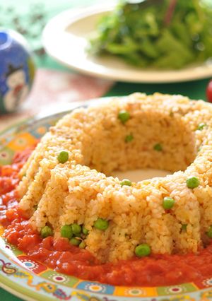 炊飯器におまかせ!カレーチキンピラフ-レシピのメイン写真