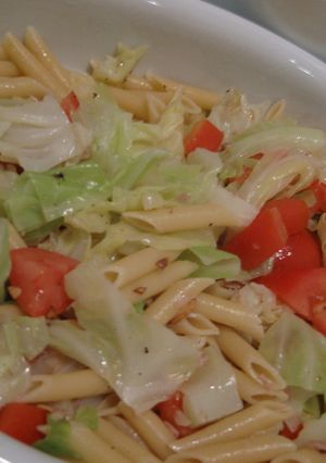 トマトとキャベツのピリ辛パスタ-レシピのメイン写真