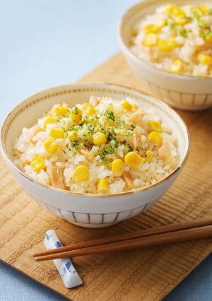 ガーリックバター香る とうもろこしご飯-レシピのメイン写真