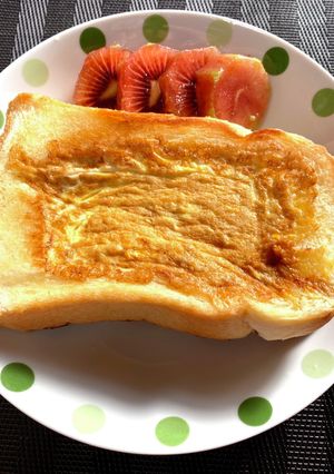 くり抜き食パン-レシピのメイン写真