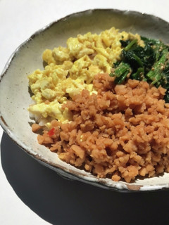 大豆ミートのそぼろごはん-レシピのメイン写真
