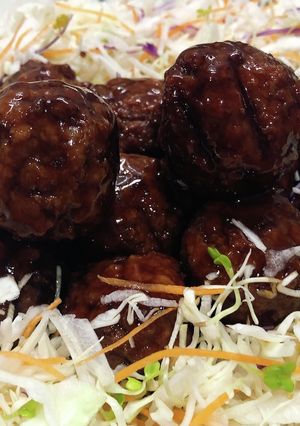 甘辛肉団子-レシピのメイン写真