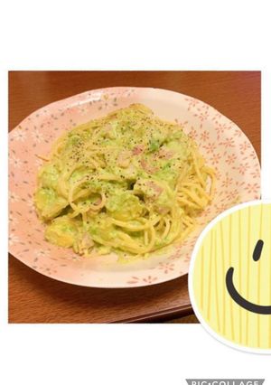 アボカドクリームパスタ-レシピのメイン写真