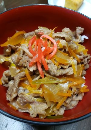 ボリュームと栄養アップ！野菜たっぷり牛丼-レシピのメイン写真