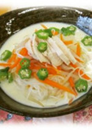 【バランス】豆乳ぶっかけそうめん-レシピのメイン写真