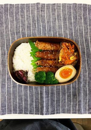 もやしの肉巻き弁当　〜高校生男子弁当〜-レシピのメイン写真