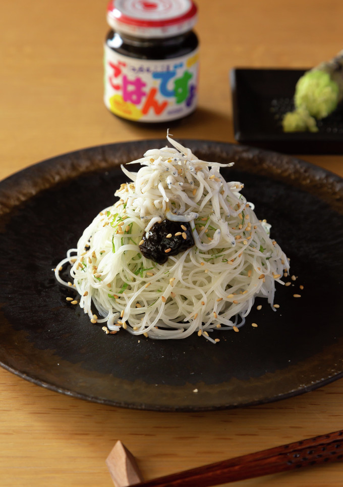 和えるだけ！海苔の佃煮の冷製ビーフン-レシピのメイン写真