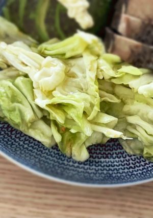かけて振るだけコンソメキャベツ-レシピのメイン写真