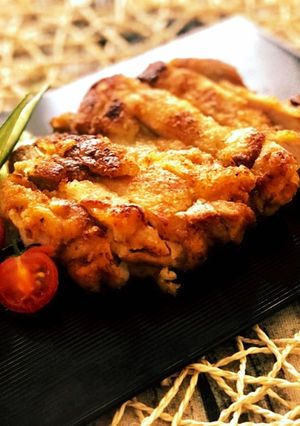 サクサク♪「鶏もも肉の辛子味噌揚げ」-レシピのメイン写真