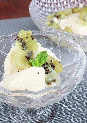 父の日に!ヨーグルトのヘルシーレアチーズ-レシピのメイン写真