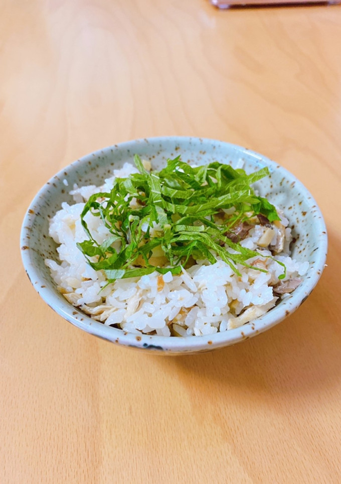 焼き塩サバと刻み生姜の炊き込みご飯-レシピのメイン写真