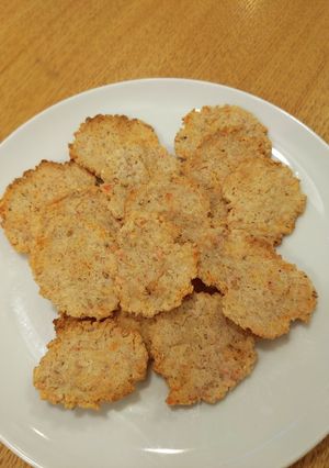 オートミールとおからのえびせん-レシピのメイン写真