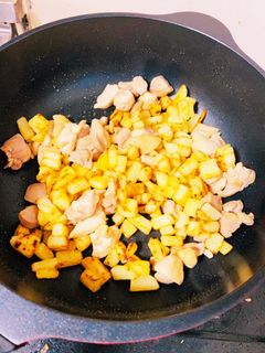 バジル塩で!カリカリじゃがいもと鶏肉炒め-レシピのメイン写真