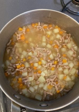 【離乳食後期】肉じゃが-レシピのメイン写真