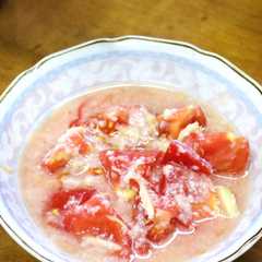 รูปของ トマトと生姜の酢の物