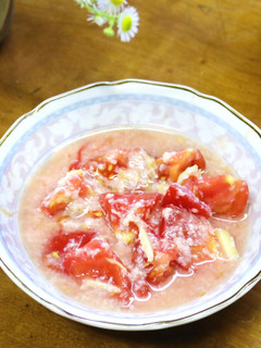 トマトと生姜の酢の物-レシピのメイン写真
