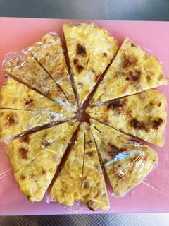 【離乳食後期】豚肉のお好み焼き-レシピのメイン写真