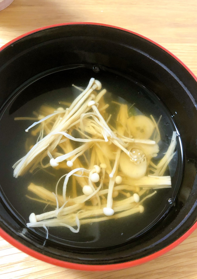 松茸風えのきのお吸いもの-レシピのメイン写真
