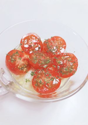 お豆腐のカプレーゼ-レシピのメイン写真