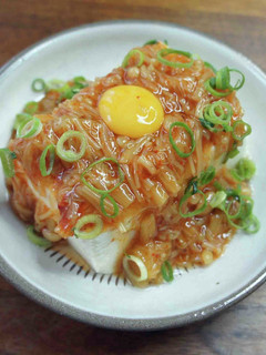冷奴のピリ辛なめこ和え-レシピのメイン写真