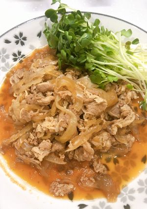 牛肉or豚肉のアップルジンジャーソース-レシピのメイン写真