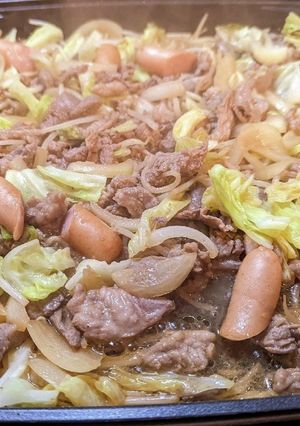 ラム肉！ホットプレート！ジンギスカン！-レシピのメイン写真