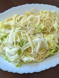 簡単スパゲティ - アンチョビキャベツ-レシピのメイン写真
