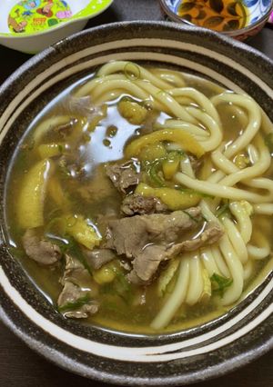 簡単カレーうどん♡カレー粉♡麺つゆ♡時短-レシピのメイン写真